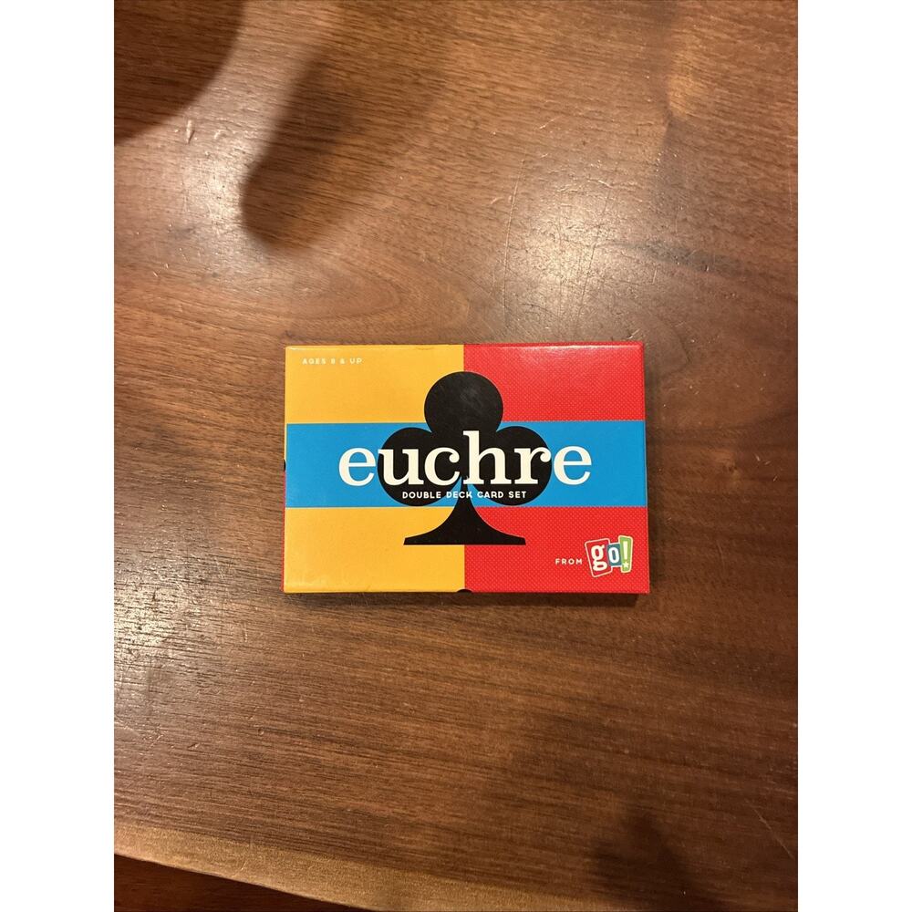 Euchre Go! Classic Card Game With Easy To Learn Strategy & Rules NEW